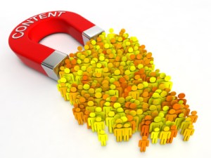 content marketing as a magnet for new customers